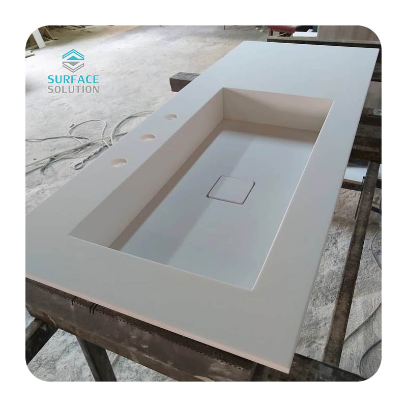High-end Step Commercial Wall Mounted Bathroom Undermount White Sinks High-end Step Commercial Wall Mounted Bathroom Undermount White Sinks