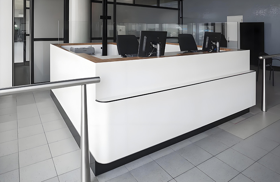reception desk