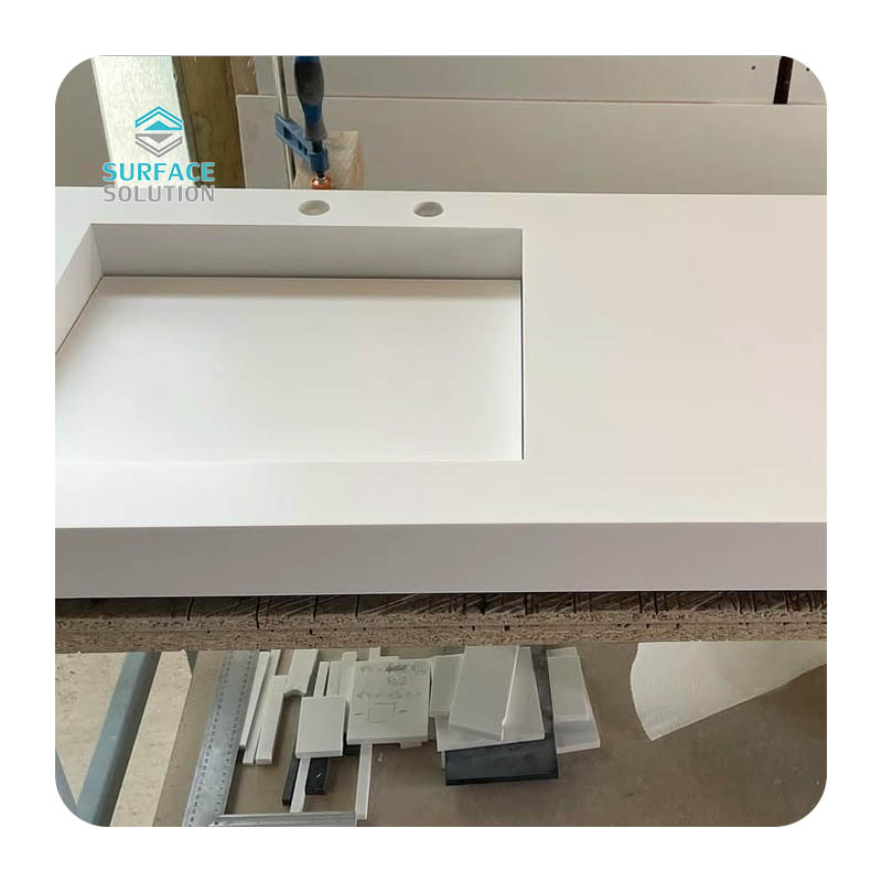 High Quality Composite And 100% Pure Acrylic Solid Surface Bathroom Stone Sink High Quality Composite And 100% Pure Acrylic Solid Surface Bathroom Stone Sink
