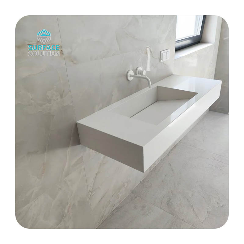 Factory Hot Sell Wall Hung Hand Wash Basin Sink for Bathroom