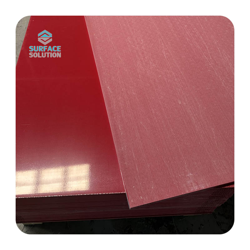 Made in China Engeneered Red Stone Acrylic Solid Surface Panel Countertop Kitchen Countertop Made in China Engeneered Red Stone Acrylic Solid Surface Panel Countertop Kitchen Countertop