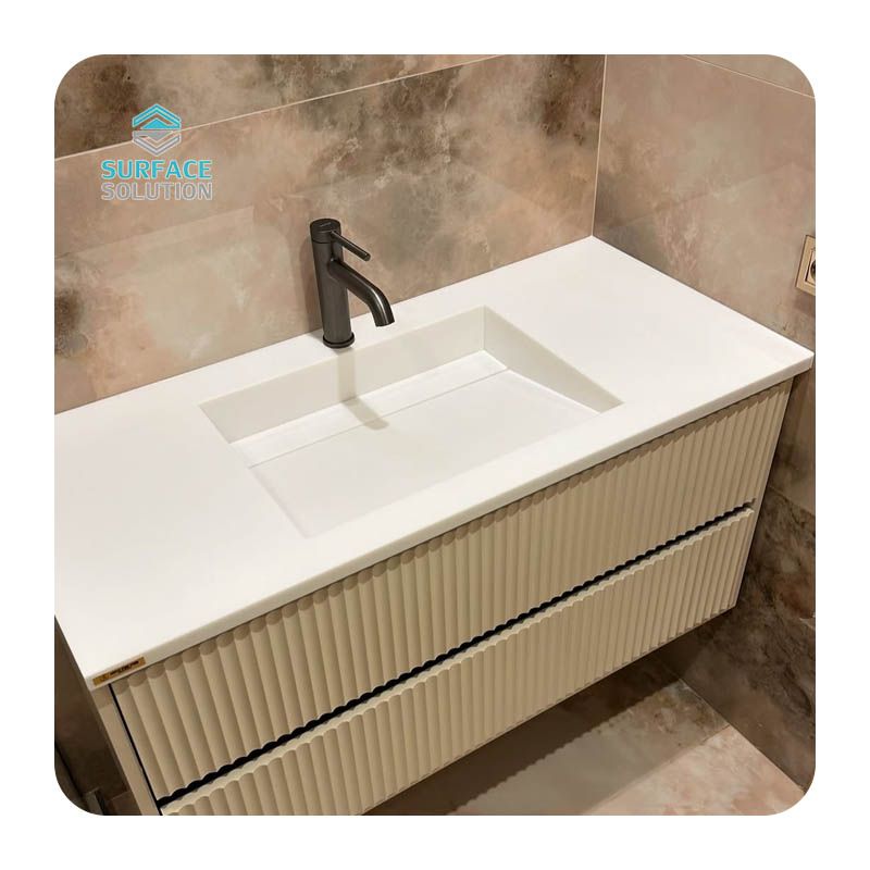2025 Most Popular Customized Composite Solid Surface Bathroom Sinks Basin Water Sink 2025 Most Popular Customized Composite Solid Surface Bathroom Sinks Basin Water Sink