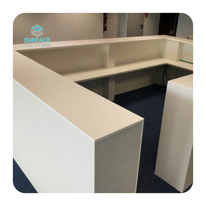 artificial stone reception desk artificial stone reception desk