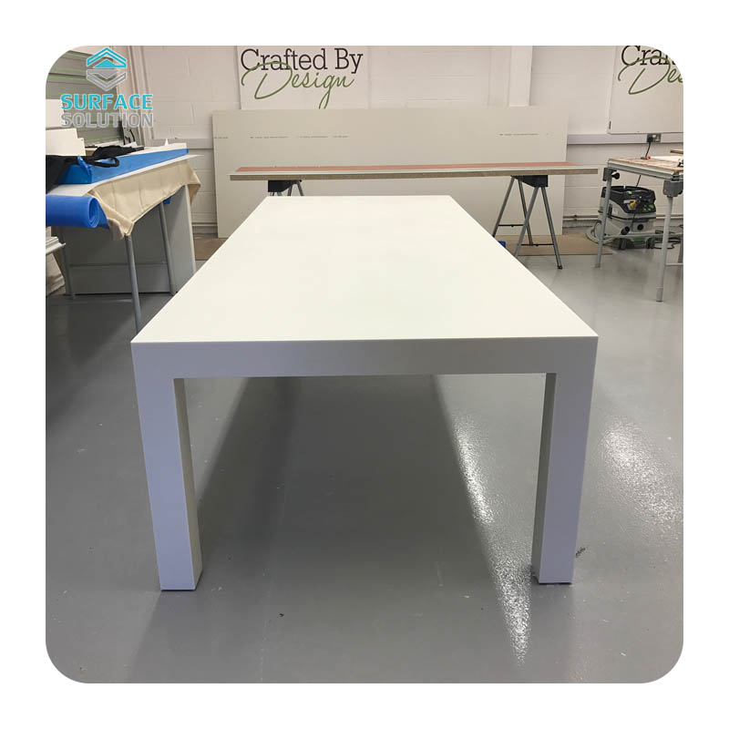 Various Color Seletion Acrylic Solid Surface Conference & Dining Table Solutions Various Color Seletion Acrylic Solid Surface Conference & Dining Table Solutions