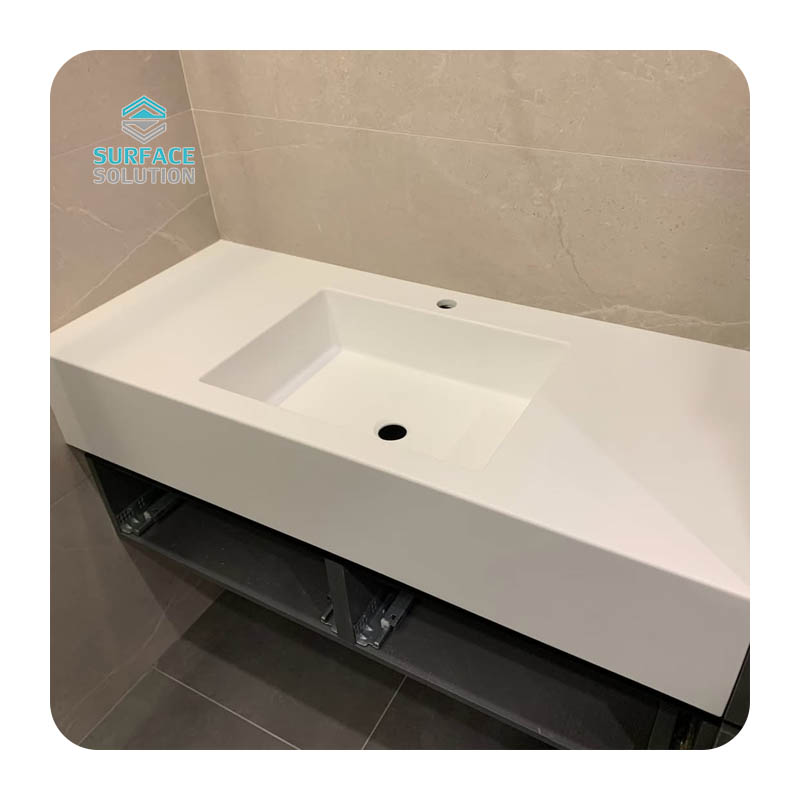 China Supplier Customized Size Composite And 100% Pure Acrylic Solid Surface Washing Sink Bathroom Sinks China Supplier Customized Size Composite And 100% Pure Acrylic Solid Surface Washing Sink Bathroom Sinks
