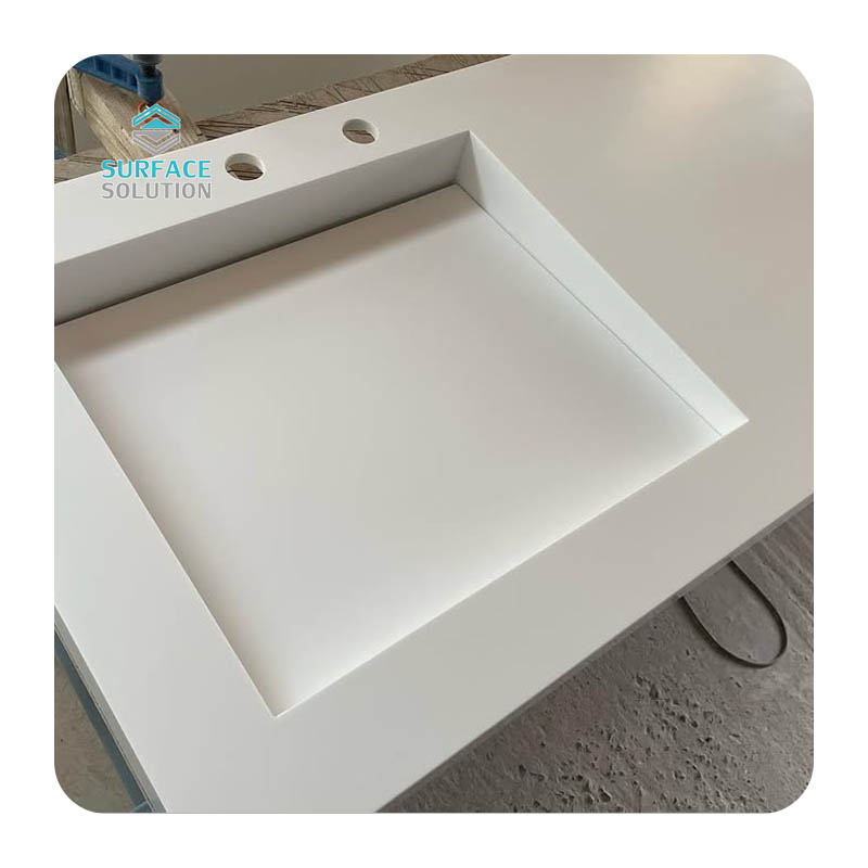 Hot Sale High Quality Custom Modern Bathroom Sink Stone Sink Bathroom Vanity Top Hot Sale High Quality Custom Modern Bathroom Sink Stone Sink Bathroom Vanity Top