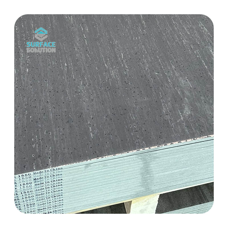 Top Quality Building Material Artificial Stone 3660x760x12mm Black Lava Kichen Counter Top Acrylic Solid Surface Top Quality Building Material Artificial Stone 3660x760x12mm Black Lava Kichen Counter Top Acrylic Solid Surface