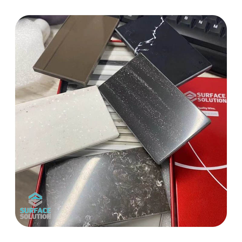 China Artificial Stone Engeneered Stone Countertop Heat Resistant Kichen Countertops/reception Desk