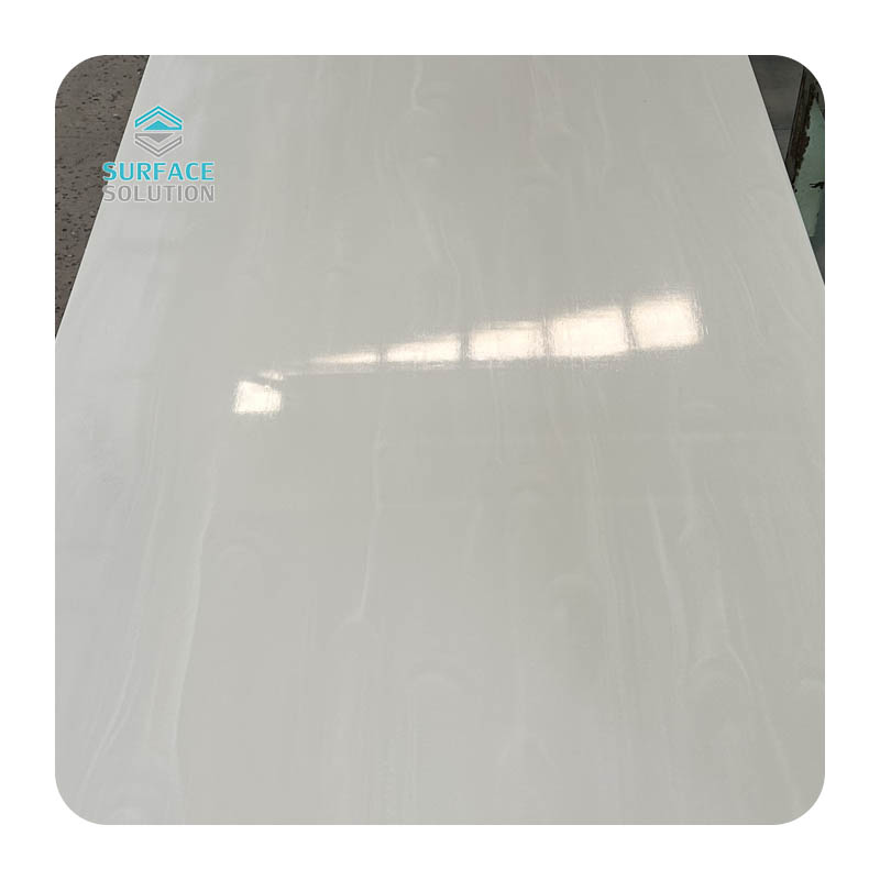 2025 Most Popular Veined Color 3660x760x12mm Acrylic Solid Surface Sheet