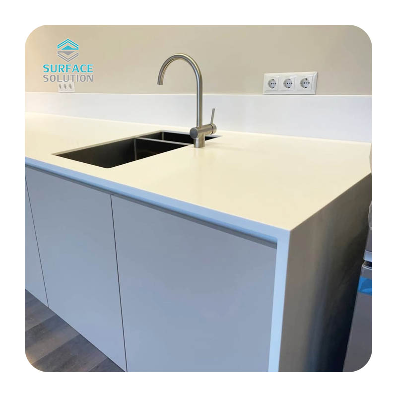 Artificial Stone Pure Acrylic Solid Surface Kitchen Counter Countertop And Cabinets Counter Tops