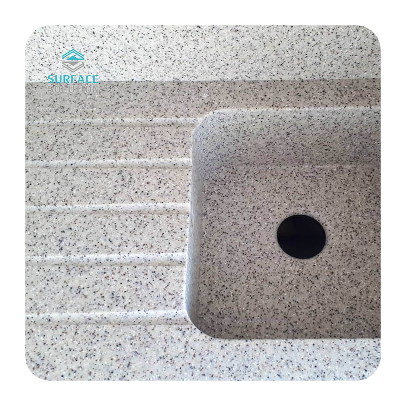 Factory Direct Sale Pure Modified Acrylic Solid Surface Kitchen Benchtop Kitchen Countertop