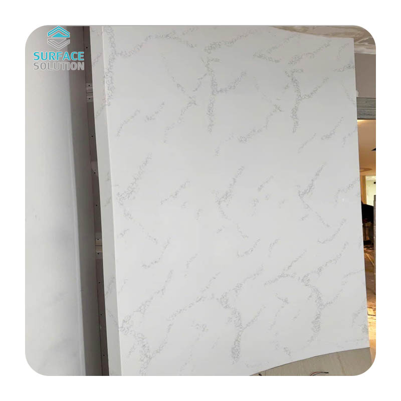 Modern Bathroom Waterproof Acrylic solid surface Stone Shower Walls