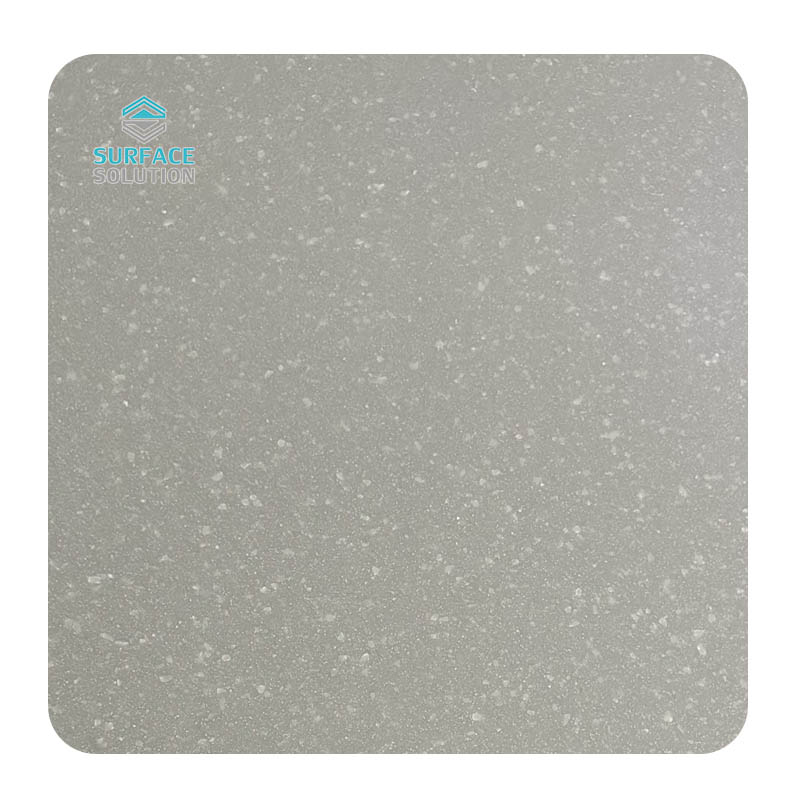with High Performance Pure Acrylic Solid Surface Sheets Particle Board 12mm for Table Countertop