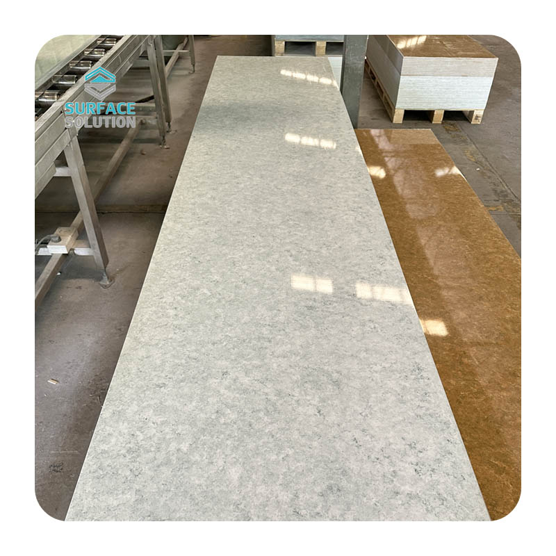 Brand Surface Solution Customized Professional Modified 12MM Thick Countertops Acrylic Solid Surface