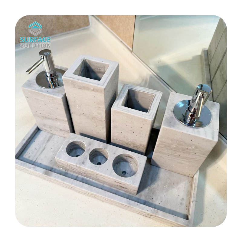 solid surface vanity top with integrated sink