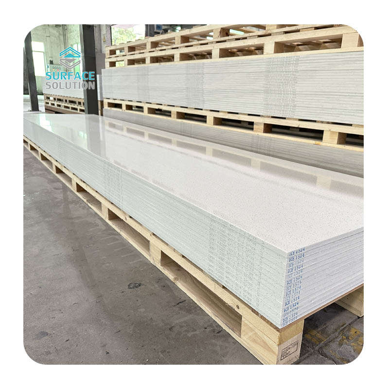 with Professional Technical Support 3660*760*12mm Acrylic Solid Surface for Kitchen Countertop