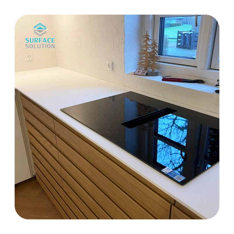 Commercial And Home Solid Surface Kitchen Table Cooking Table for Restaurant Kitchen House Kitchen Counter Top 