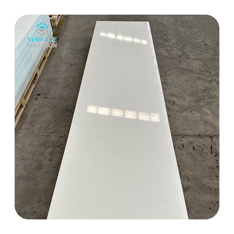 Wholesale Modified And Pure Acrylic Solid Surface Heat Bendable 2440*760*6mm Artificial Stone Kitchen Countertop