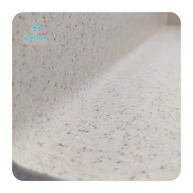 Chip Color Kitchen Counter Top Acrylic Solid Surface Sheet of China National Standard
