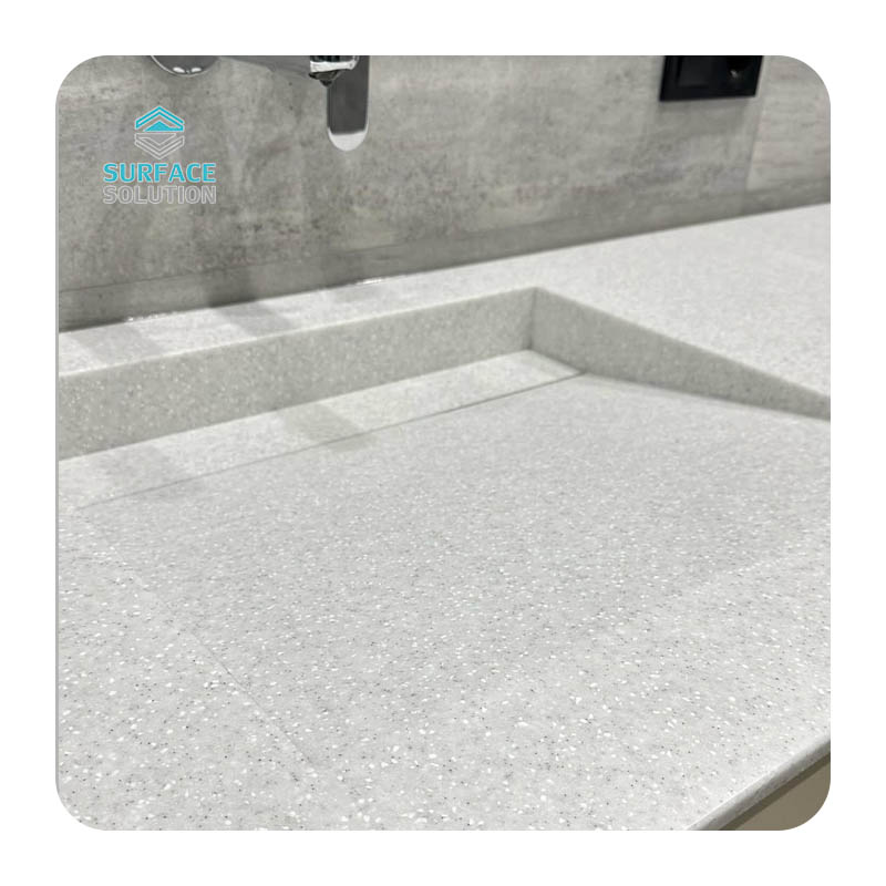 Factory Customized 100% Pure Acrylic Solid Surface Anti-dirt shampoo Bathroom Sinks