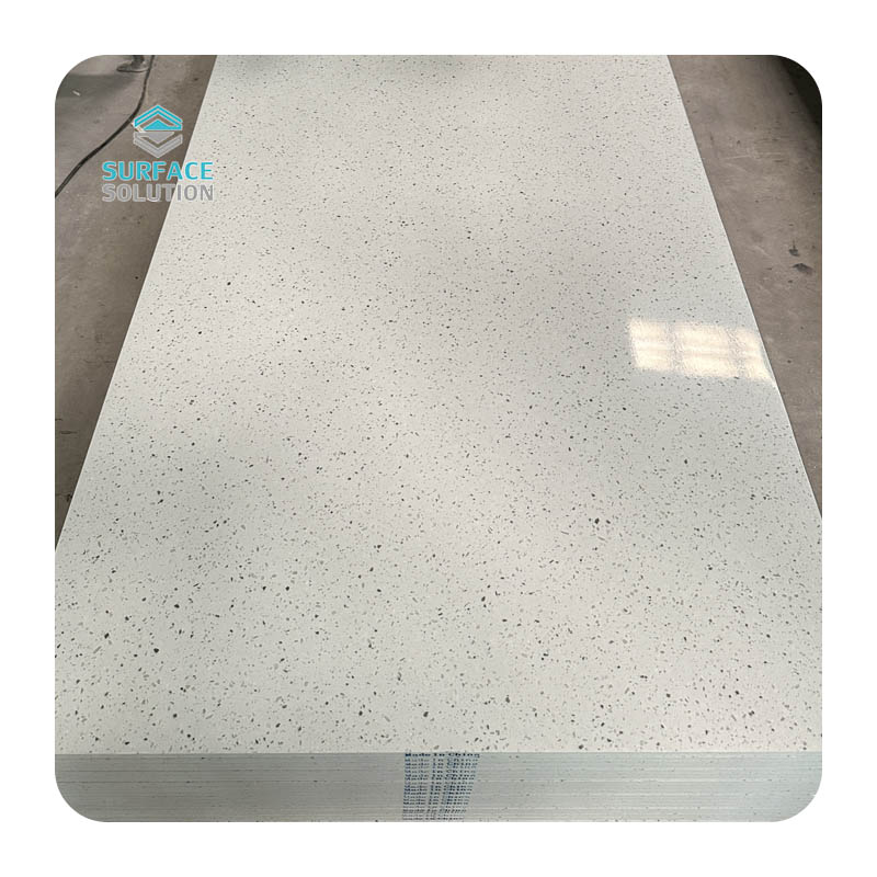 with Factory Price 12MM 18MM 20MM 30MM OEM Acrylic Solid Surface Reception Salon Countertop /kitchen Countertop
