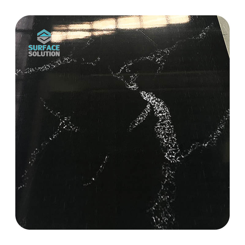China Supplier Modified 3660x760x12mm Veining Kitchen Worktop Wall Cladding Acrylic Solid Surface Sheet