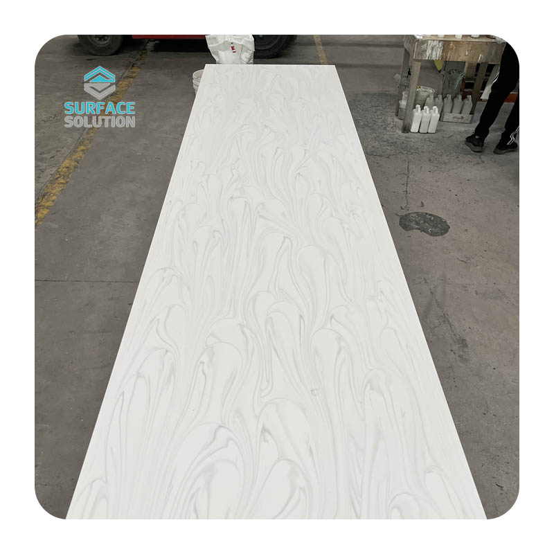 Fashion Modified And Pure 3660*760*12mm Countertop Acrylic Solid Surface