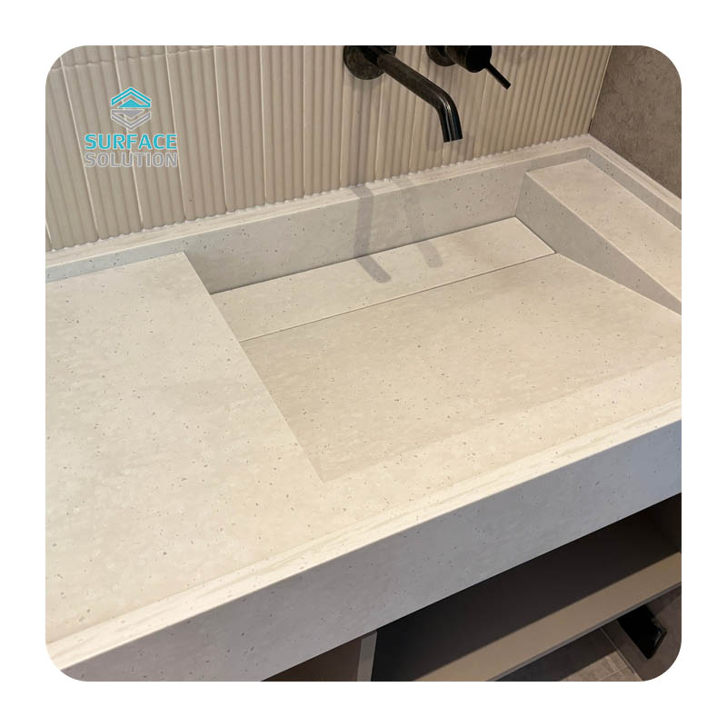 China Guangdong Black And White Wall Hung 1-hole Bathroom Modern Sink for Hotel