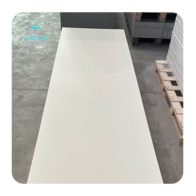 China Artificial Stone Engeneered Stone Countertop Heat Resistant Kichen Countertops/reception Desk