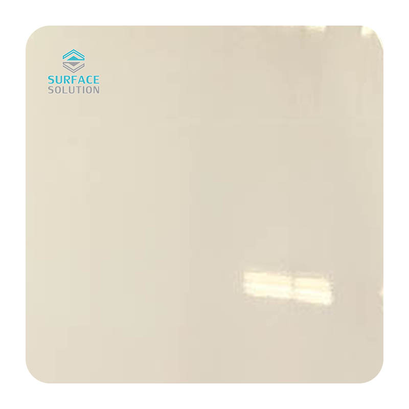 China Factory Pure Acrylic Solid Surface Slabs2440*760*12mm Solid White Easy Clean Kitchen Countertop