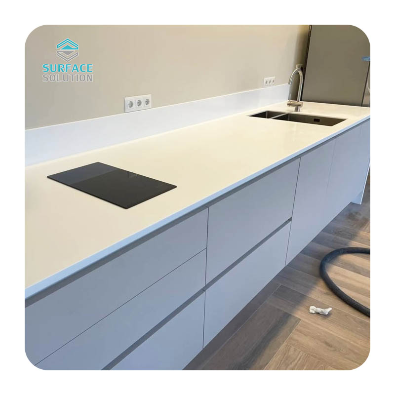 Unique Design Interior Acrylic Solid Surface Sheets Stone Countertops Kitchen Table Tops