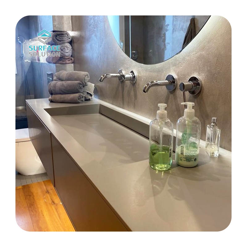 Solid surface sink durability