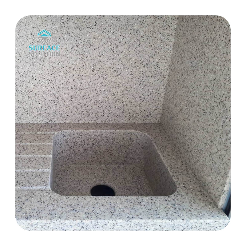 Factory Direct Sale Pure Modified Acrylic Solid Surface Kitchen Benchtop Kitchen Countertop