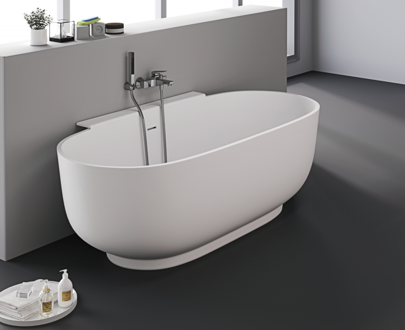Stand Alone Bathtub Freestanding Modern Bathtub Hotel Bathroom 1700x850x550mm Acrylic Shower Bathtub