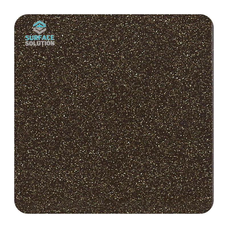 Metallic Brown- 3660x760x12mm Artificial Stone Acrylic Solid Surface Sheet