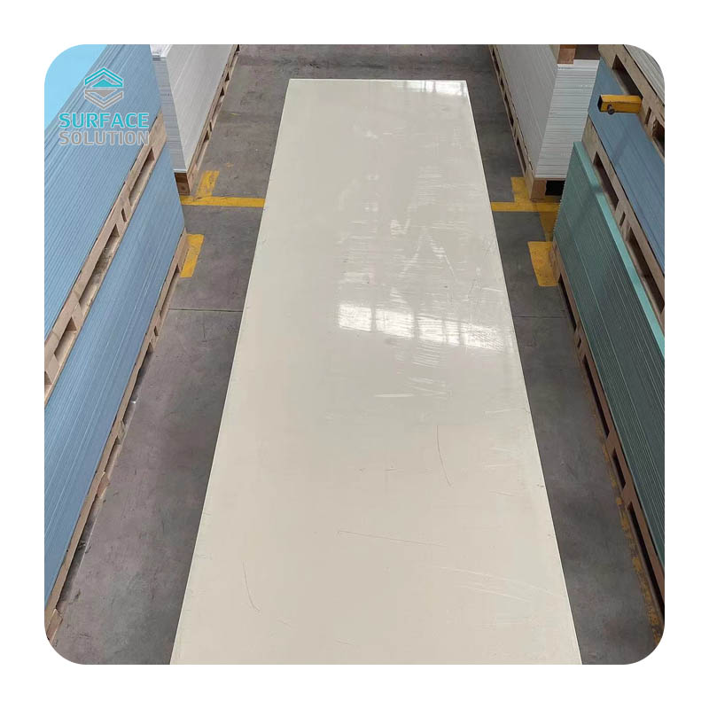12mm Acrylic Solid Surface Kitchen Countertop Slab Kitchen Countertop Modern