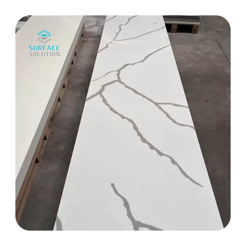 Hot New Products Easy Clean Composite 3660*760*12mm Mable Acrylic Solid Surface Sheets