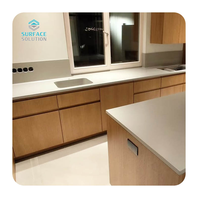 Wholesale Custom Countertop Marble Countertop Hot Bended Acrylic Solid Surface